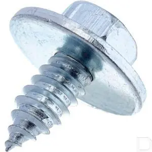 Zelftappende plaatschroef 8x19 verzinkt DIN6901 Bulkbestelling