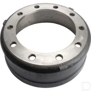 Remtrommel gietijzer 406x120mm Modern