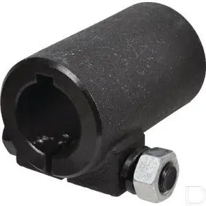 Direct Verzonden Profielbus Ø 30 L=80mm met klembout