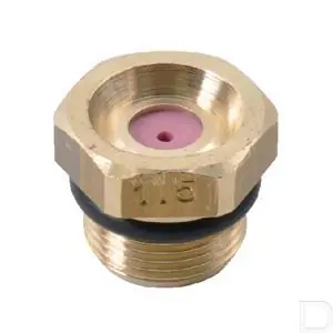 Kegeldop Ø 1.5mm messing Betaalbaar