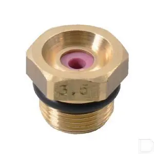 Speciale Aanbieding Kegeldop Ø 3.5mm messing