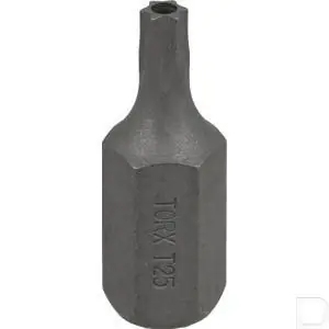 Snelle Levering Schroefbit 10mm 6-kant met Torx TXB25 met boring 30mm lang