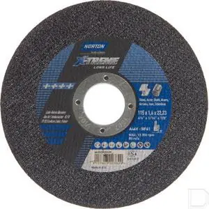 Doorslijpschijf X-treme A46V T41 115x1.6x22.23mm inox Uitverkoop