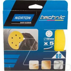 Schuurpapier 150mm K80 5stuks Actieprijs