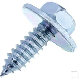 Zelftappende plaatschroef 8x25 verzinkt DIN6901 Op = Op