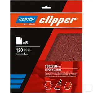 Op = Op Schuurpapier Clipper 230x280mm K120