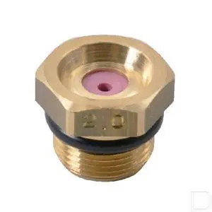 Professioneel Kegeldop Ø 2.0mm messing