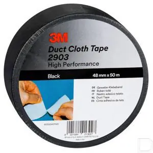 Scotch® duct tape 2903 canvas 48mm rol 50m zwart Bestel Nu