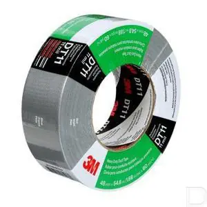 Heavy Duty ducttape DT11 zwart 48mm x 54.8m Superprijs