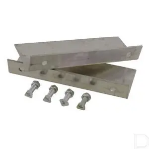 Flitsaanbieding Hoekijzerset voor oprijplaat