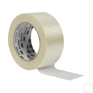 Tartan™ versterkte tape 8954 50mm rol 50m neutraal Meest Verkocht