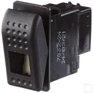 Tweetrapsschakelaar zonder lamp 12/24V 16/8A Gratis Verzending