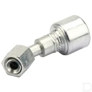 Ambachtelijk Perspilaar 3/8" DN10 met 9/16" JIC 45°