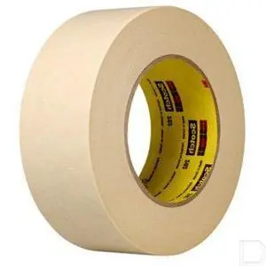 Afplaktape crêpe 202 48mm rol 50m beige Finale Uitverkoop