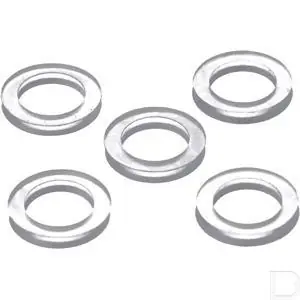Gereduceerde Prijs O-ring set transparant 13x9x2 5stuks