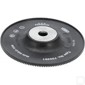 Steunschijf hard 125mm M14 Tijdelijk Beschikbaar