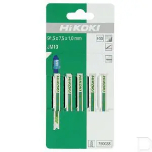 Flitsaanbieding Decoupeerzaagblad JM10 91.5mm 17-24 TPI 5stuks