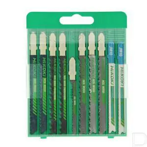 Set decoupeerzaagbladen Hikoki 10-delig 6 types Trendy