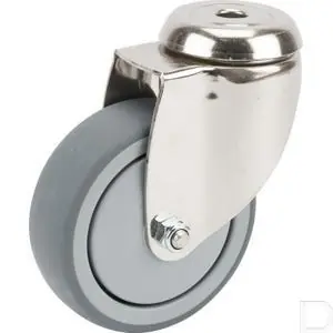 Gereduceerde Prijs Zwenkwiel Ø 100mm PP/rubber 100kg