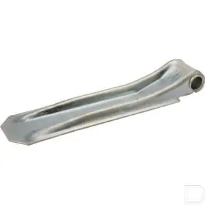 Scharnier verzinkt 220x57mm Ø 16mm Alleen Vandaag