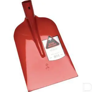 Betonschop gebogen rood Finale Uitverkoop