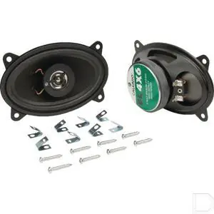 Luidsprekerset 90x150mm 50W piekbelastbaarheid Favoriet