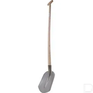 Dagaanbieding Steekbats half gebogen met steel 110cm