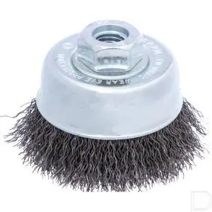 Weekendaanbieding Komborstel 75mm M14 0.3mm met gegolfde draad