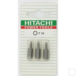 Schroefbit 1/4" 6-kant Torx TX10 25mm lang 3stuks Goedkoop