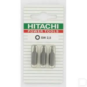 Voordeelprijs Bitset 6-kant 2.5-25mm 3stuks