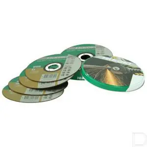 Doorslijpschijf A60R T41 125x1.0x22.23mm metaal/inox 10stuks Garantie Inbegrepen