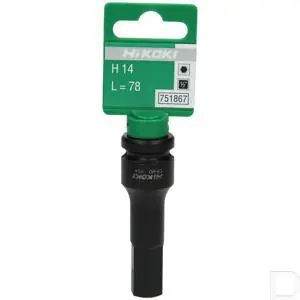 Favoriet Krachtdopsleutel 1/2" 4-kant met inbus 14mm