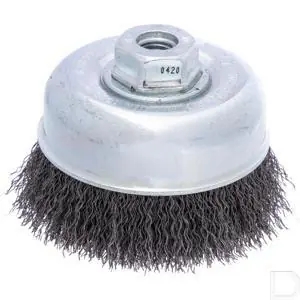 Beste Prijs Komborstel 100mm M14 0.3mm met gegolfde draad