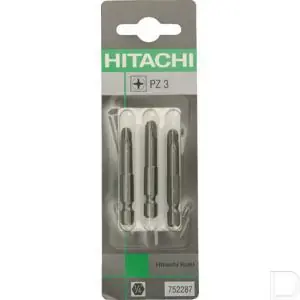 Schroefbit 1/4" 6-kant Pozidriv PZ3 50mm lang 3stuks Gereduceerde Prijs