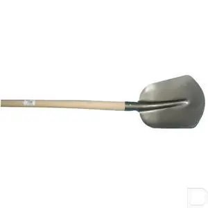 Schep gebogen met steel 110cm Beperkte Voorraad