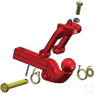 Pick-Up aanhangwagenkoppeling Handgemaakt