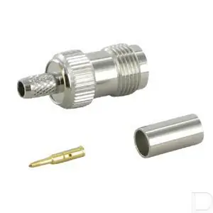 Stekker Coax TNC Female RG58 Nieuw Model