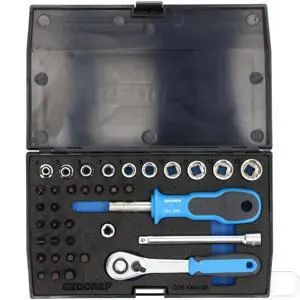 Hoge Kwaliteit Dopsleutelset 1/4" 37-delig