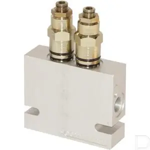 Balanceerventiel dubbel 3/8" 210-345bar 50l/min Goedkoop