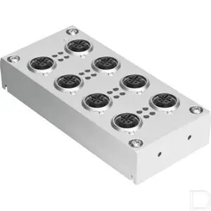 Aansluitblok CPX-M-AB-8-M12X2-5POL Professioneel