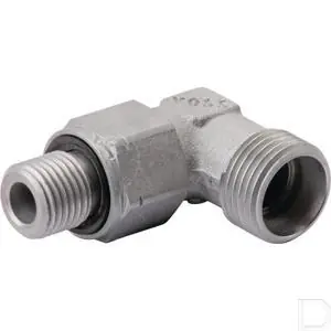 Koppeling met contramoer 6L 1/4 BSP met NBR afdichtring Dagaanbieding