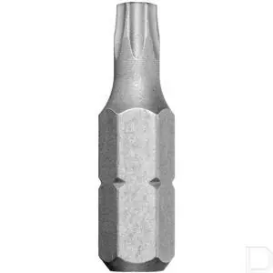 Schroefbit 1/4" 6-kant met Torx TX6 25mm lang Garantie Inbegrepen