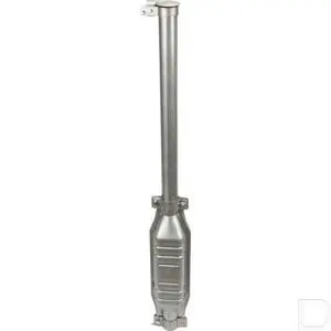 Uitlaat met regenkap 40mm Ambachtelijk