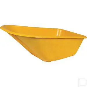 Exclusief Kruiwagenbak SMB geel