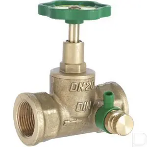 DGVE afsluitkraan met ontluchting 1/2" Merkproduct