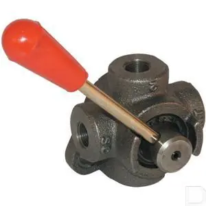 Bestseller 4-weg kraan 3/4" 90L/min A-plug