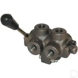 6-weg kraan 3/4" 120L/min L-plug Bestseller