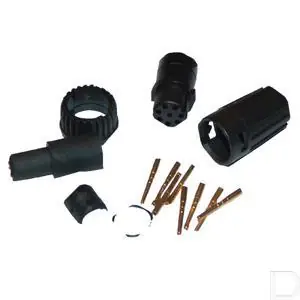 Gratis Retour Stekkerhuis 8-polig female Mini-Con-X