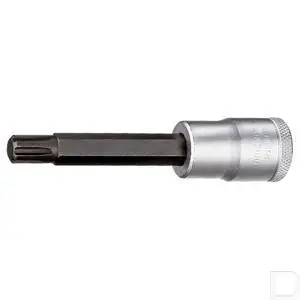 Dopsleutel 1/2" 4-kant met RIBE 6mm 100mm lang Nieuw