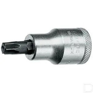 Topkwaliteit Dopsleutel 1/2" 4-kant met Torx TX20